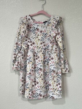 Art Class Linen Floral Dress  Plus Bloomers